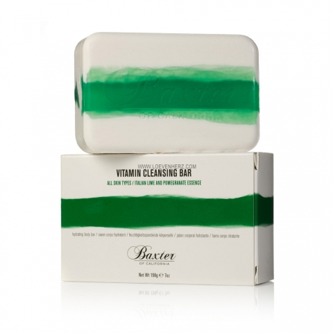 Baxter of California - Vitamin Cleansing Bar Italian Lime & Pomegranate