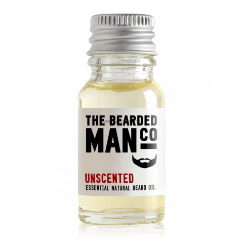 The Bearded Man Company - Bartöl Unscented (neutral) - 10ml